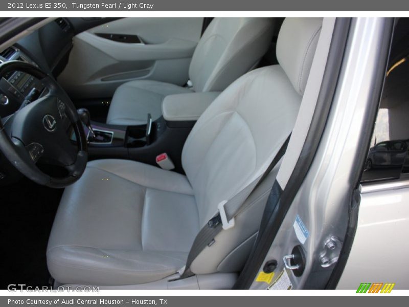 Tungsten Pearl / Light Gray 2012 Lexus ES 350