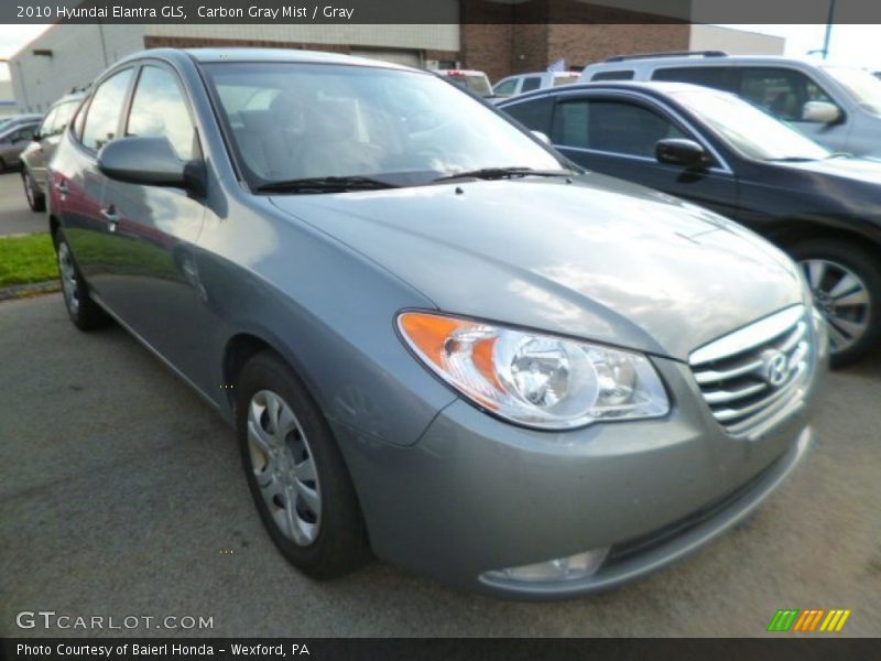 Carbon Gray Mist / Gray 2010 Hyundai Elantra GLS