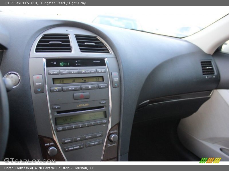 Tungsten Pearl / Light Gray 2012 Lexus ES 350