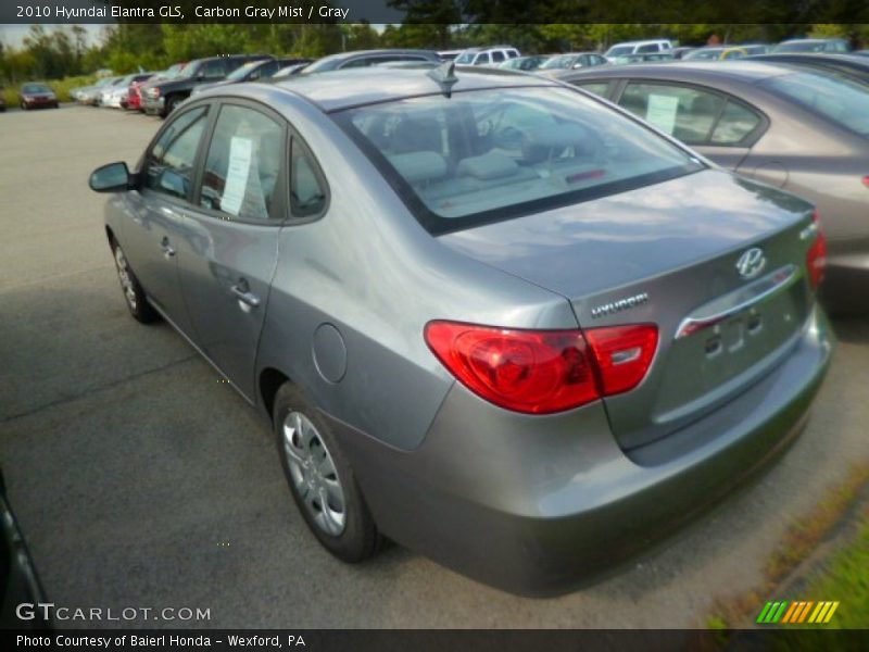 Carbon Gray Mist / Gray 2010 Hyundai Elantra GLS