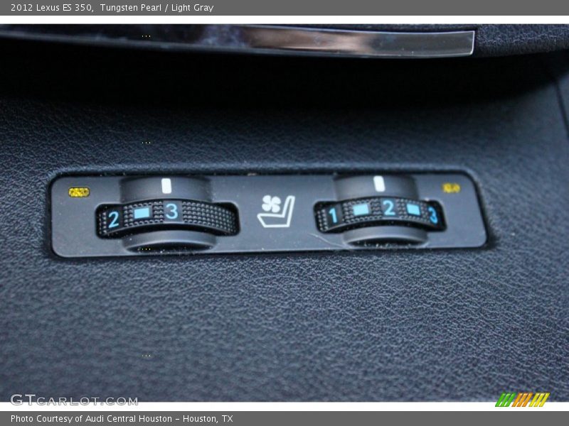 Tungsten Pearl / Light Gray 2012 Lexus ES 350