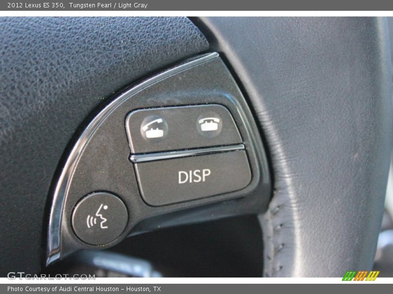 Tungsten Pearl / Light Gray 2012 Lexus ES 350