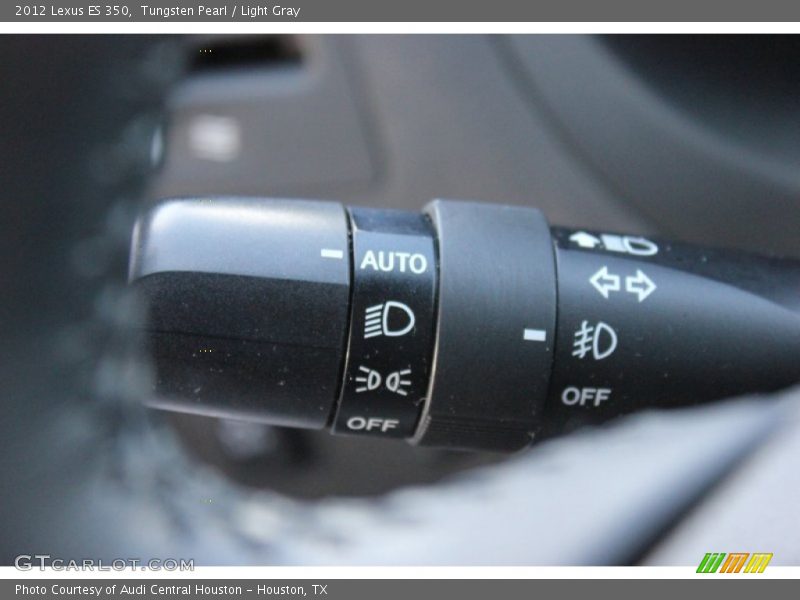 Tungsten Pearl / Light Gray 2012 Lexus ES 350