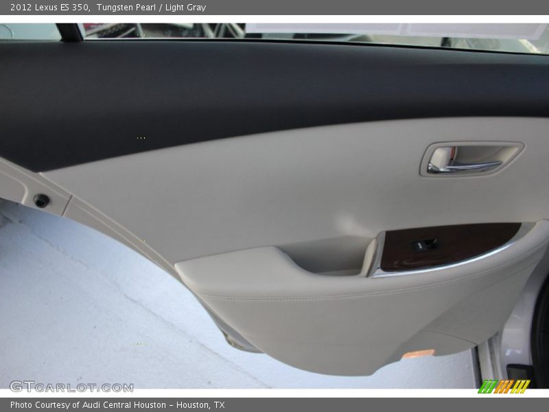 Tungsten Pearl / Light Gray 2012 Lexus ES 350