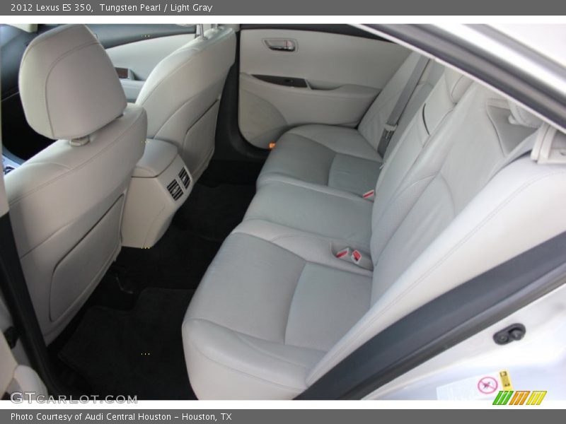Tungsten Pearl / Light Gray 2012 Lexus ES 350