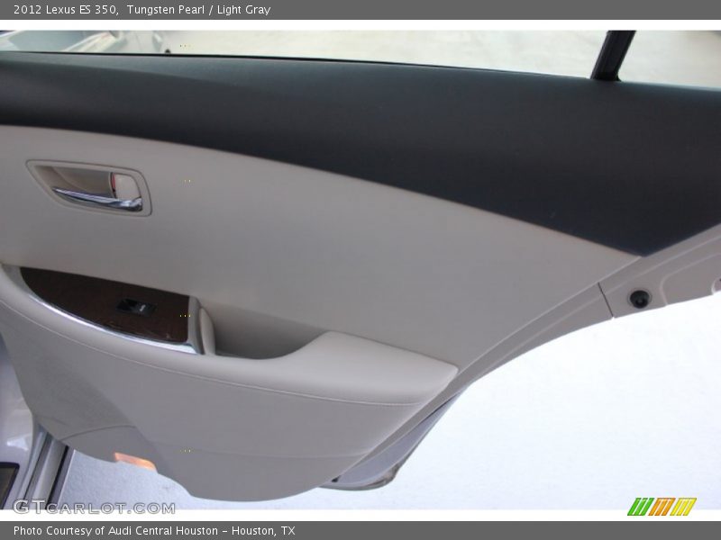Tungsten Pearl / Light Gray 2012 Lexus ES 350