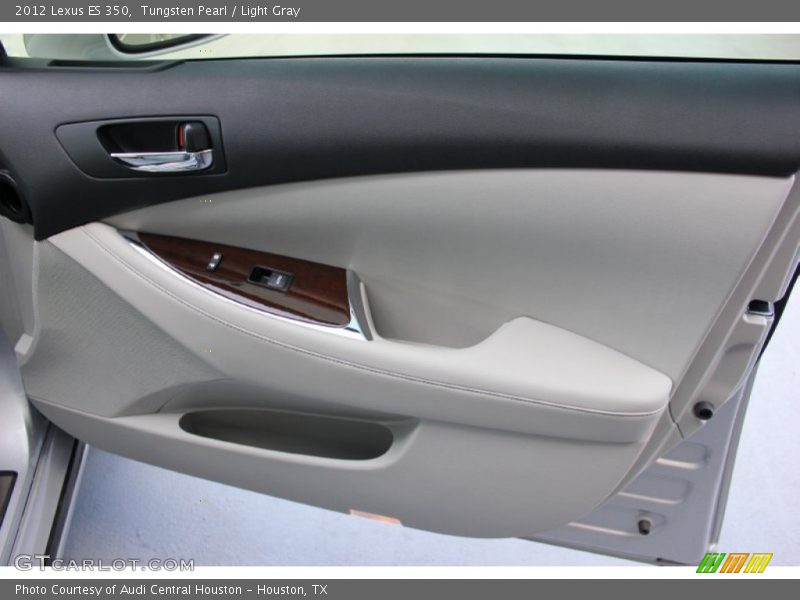 Tungsten Pearl / Light Gray 2012 Lexus ES 350