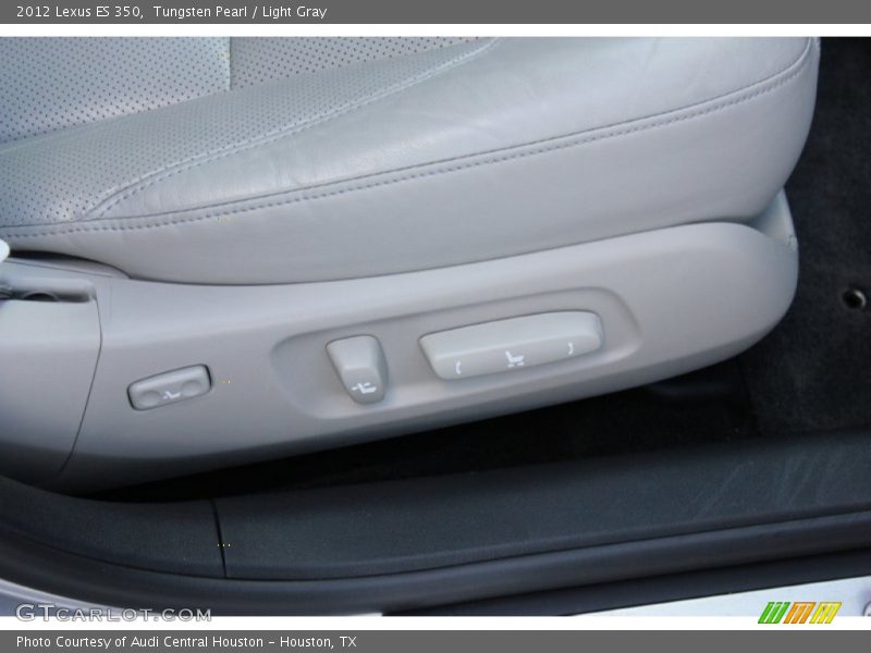 Tungsten Pearl / Light Gray 2012 Lexus ES 350