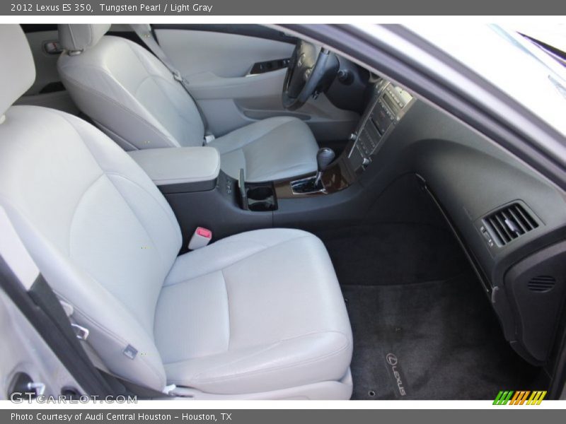 Tungsten Pearl / Light Gray 2012 Lexus ES 350