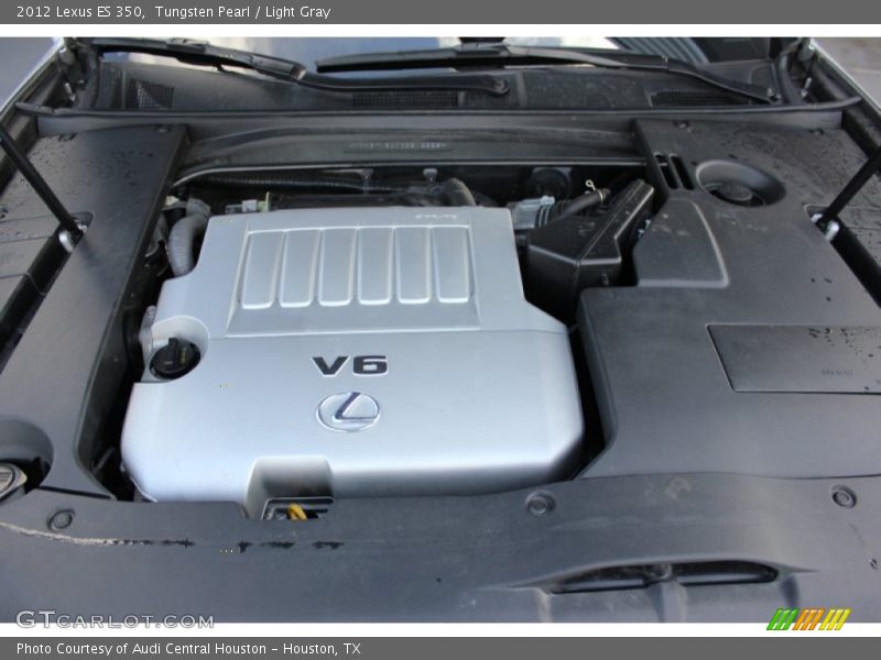 Tungsten Pearl / Light Gray 2012 Lexus ES 350