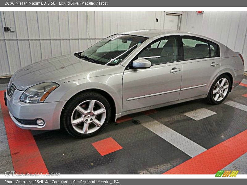 Liquid Silver Metallic / Frost 2006 Nissan Maxima 3.5 SE