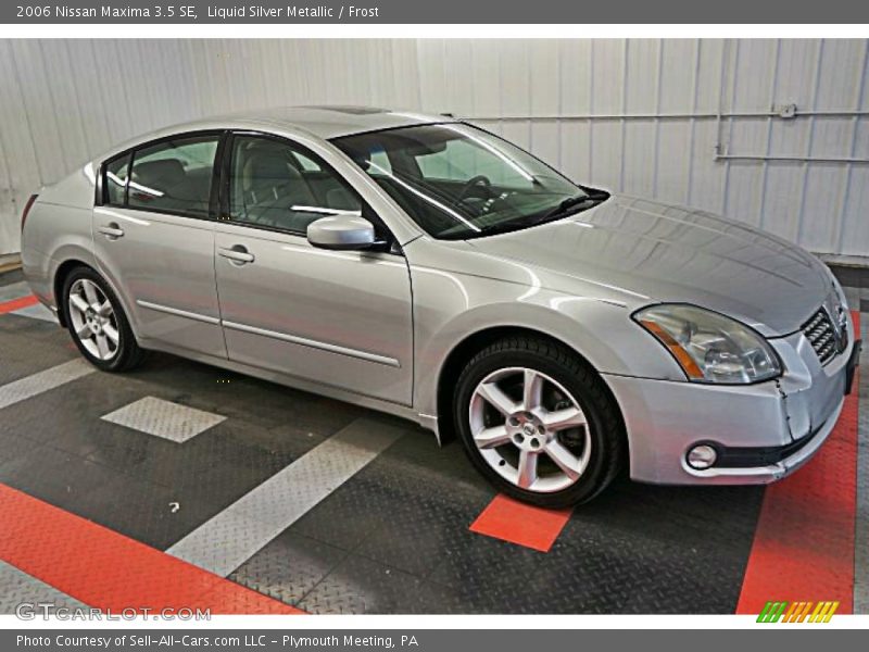Liquid Silver Metallic / Frost 2006 Nissan Maxima 3.5 SE