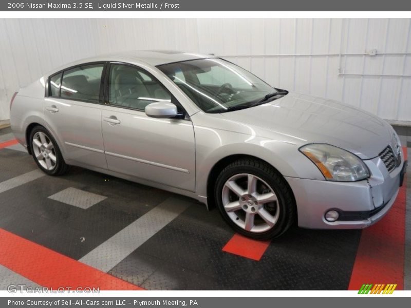 Liquid Silver Metallic / Frost 2006 Nissan Maxima 3.5 SE