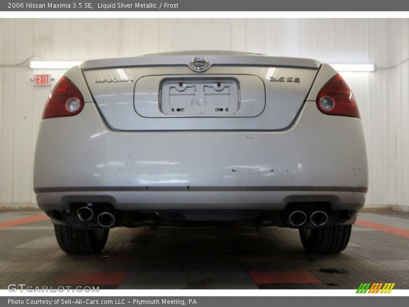 Liquid Silver Metallic / Frost 2006 Nissan Maxima 3.5 SE