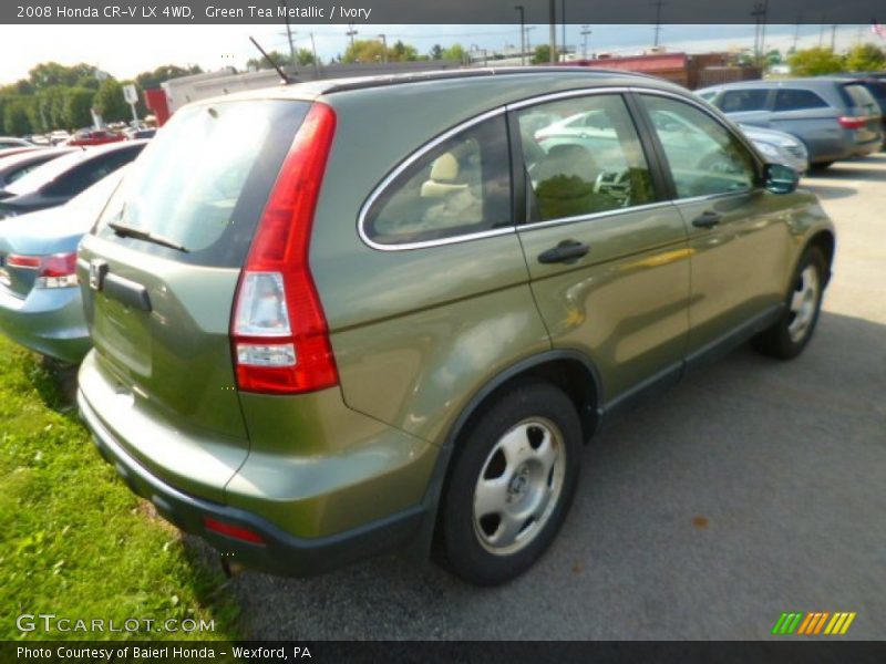 Green Tea Metallic / Ivory 2008 Honda CR-V LX 4WD