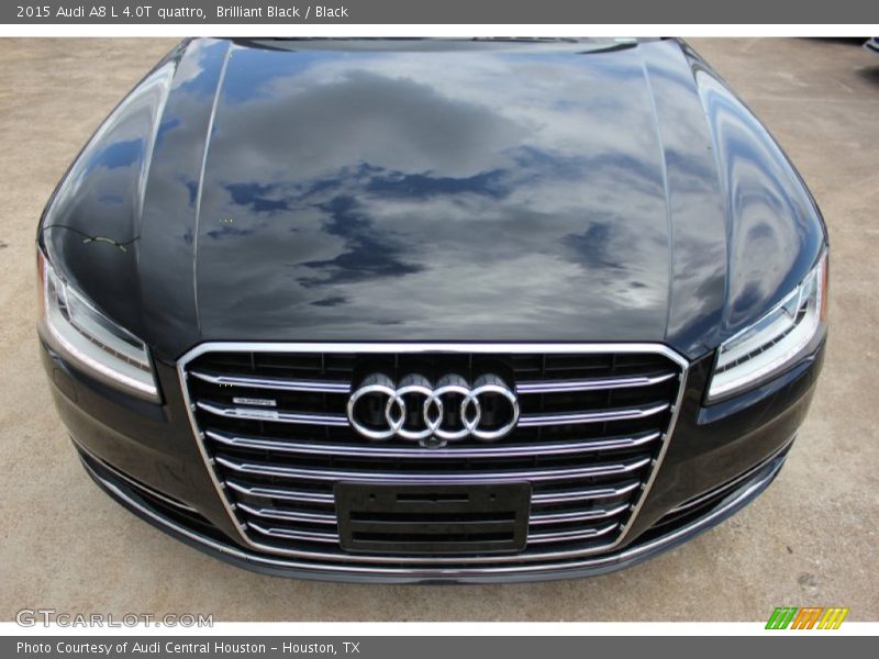 Brilliant Black / Black 2015 Audi A8 L 4.0T quattro