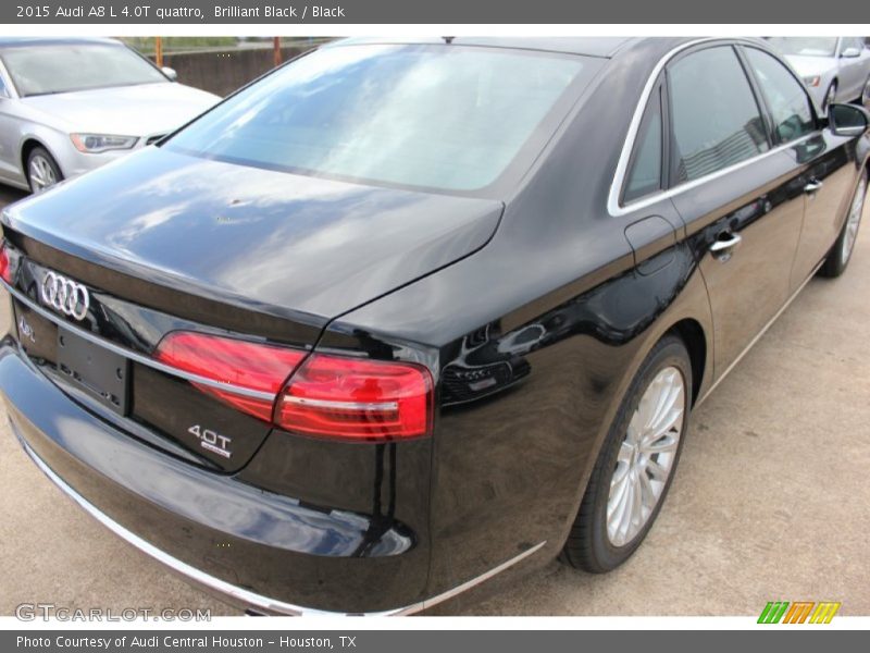 Brilliant Black / Black 2015 Audi A8 L 4.0T quattro