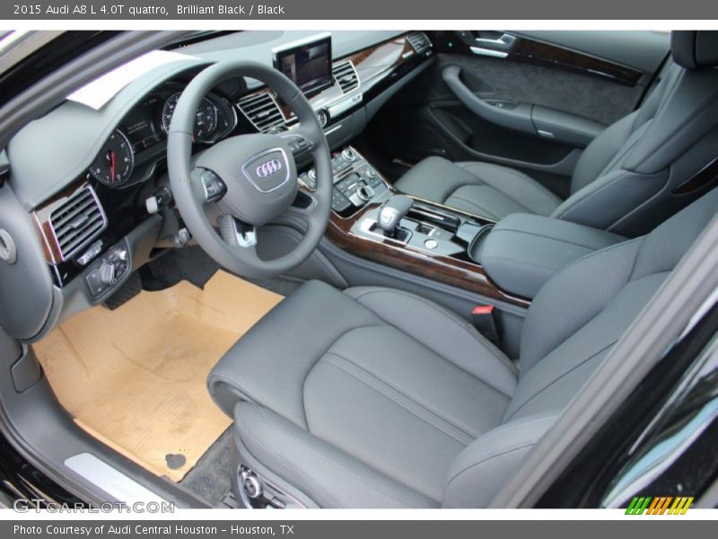 Brilliant Black / Black 2015 Audi A8 L 4.0T quattro