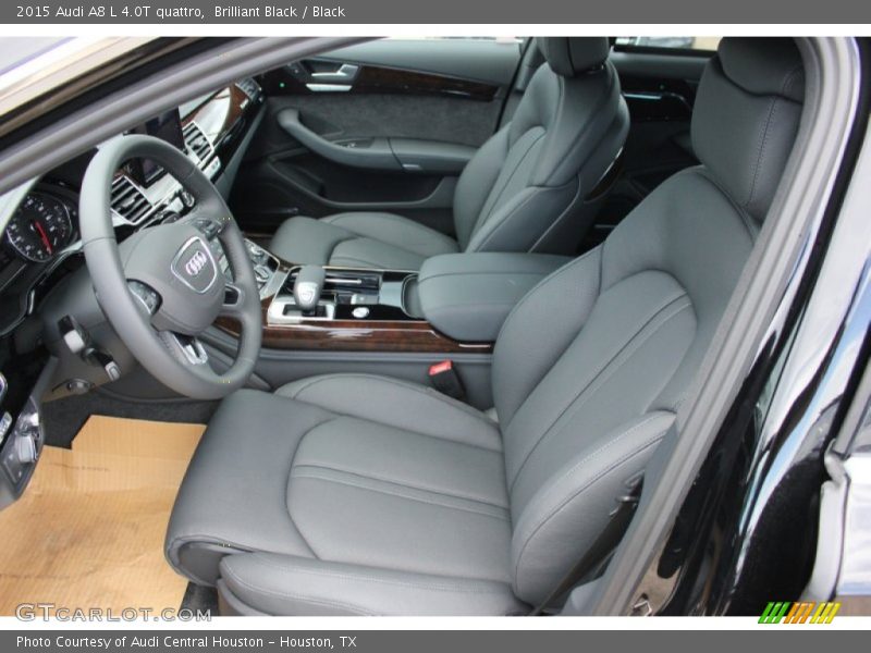 Brilliant Black / Black 2015 Audi A8 L 4.0T quattro