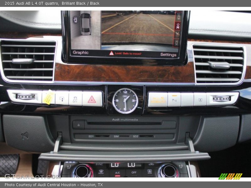 Brilliant Black / Black 2015 Audi A8 L 4.0T quattro