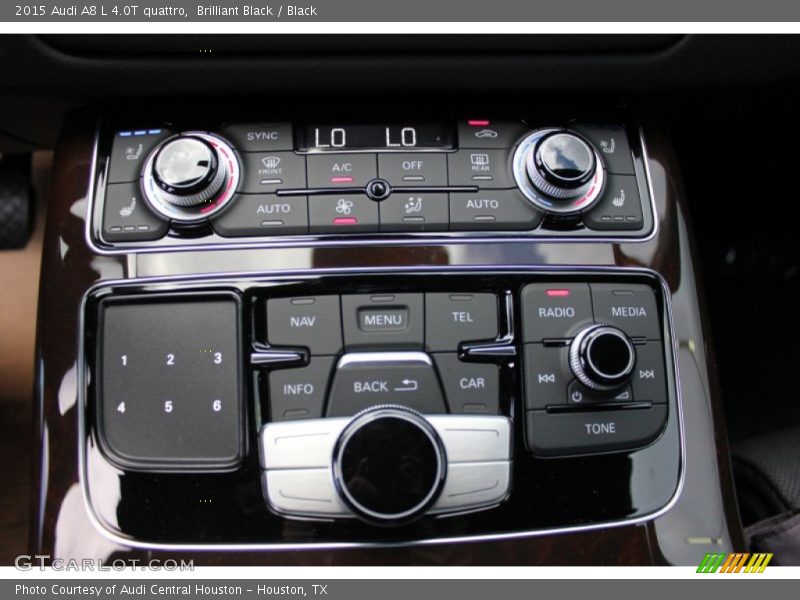 Brilliant Black / Black 2015 Audi A8 L 4.0T quattro