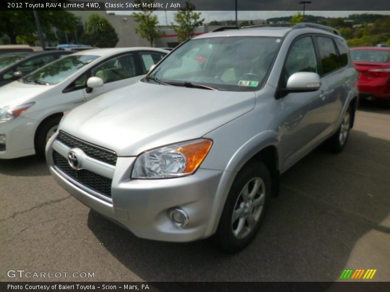 Front 3/4 View of 2012 RAV4 Limited 4WD