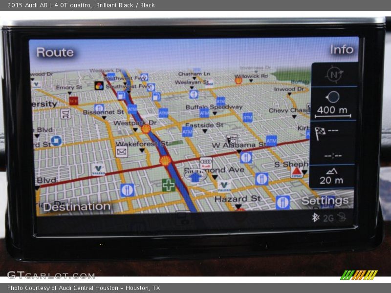 Brilliant Black / Black 2015 Audi A8 L 4.0T quattro
