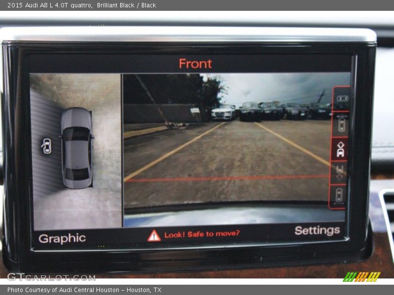Brilliant Black / Black 2015 Audi A8 L 4.0T quattro
