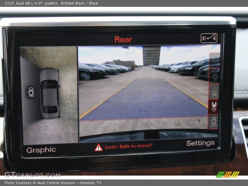 Brilliant Black / Black 2015 Audi A8 L 4.0T quattro