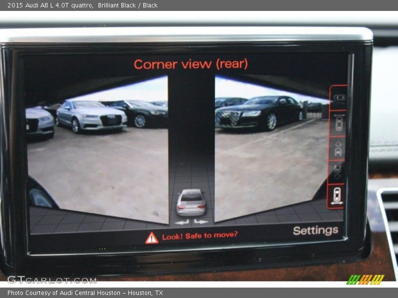 Brilliant Black / Black 2015 Audi A8 L 4.0T quattro
