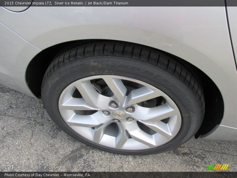 Silver Ice Metallic / Jet Black/Dark Titanium 2015 Chevrolet Impala LTZ
