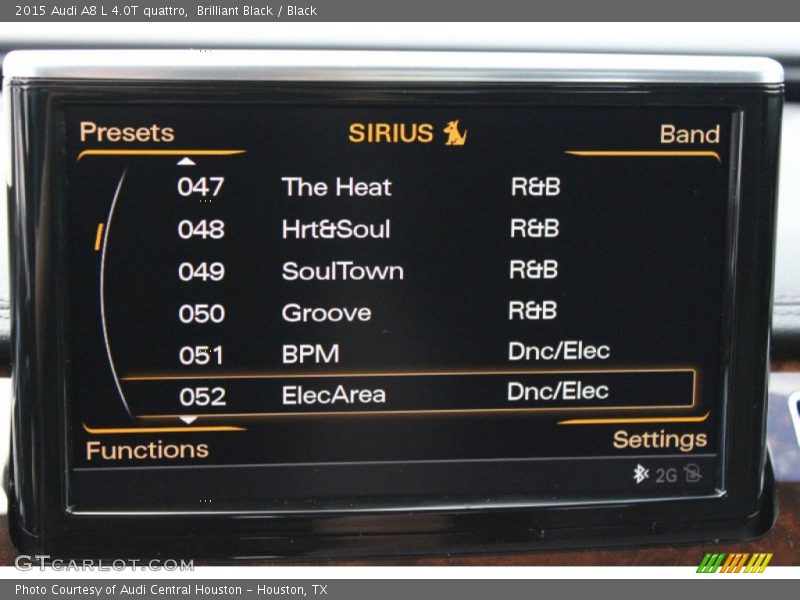 Brilliant Black / Black 2015 Audi A8 L 4.0T quattro