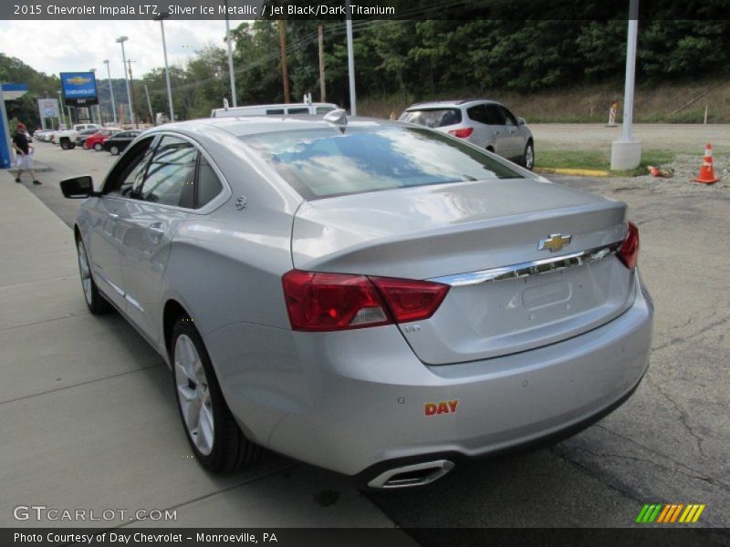 Silver Ice Metallic / Jet Black/Dark Titanium 2015 Chevrolet Impala LTZ