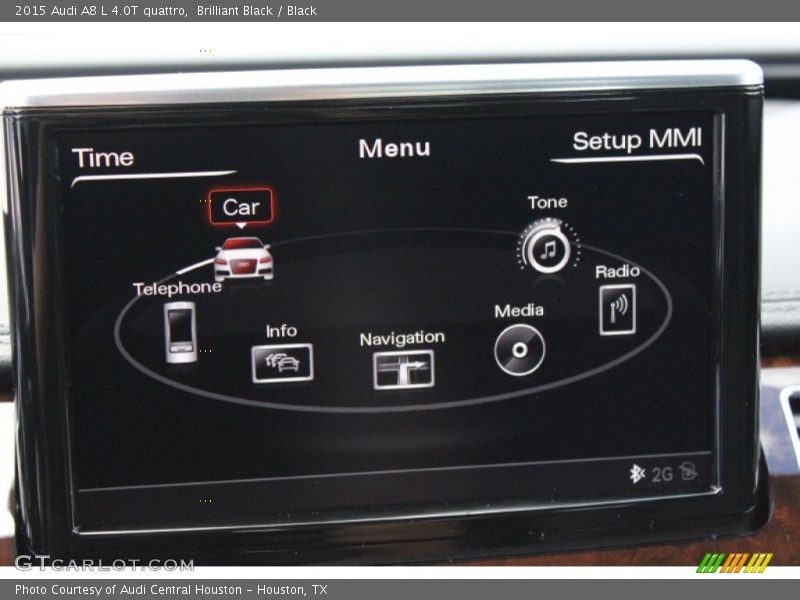 Brilliant Black / Black 2015 Audi A8 L 4.0T quattro