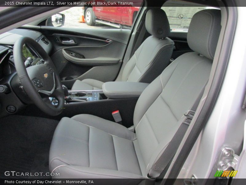 Silver Ice Metallic / Jet Black/Dark Titanium 2015 Chevrolet Impala LTZ