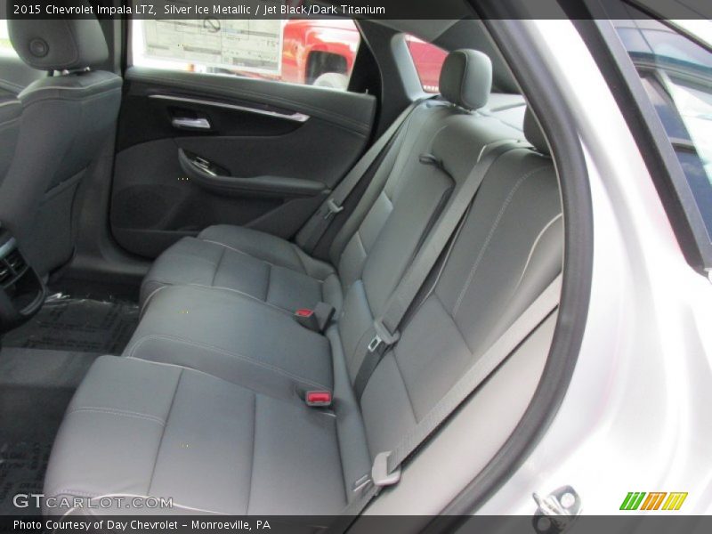 Silver Ice Metallic / Jet Black/Dark Titanium 2015 Chevrolet Impala LTZ