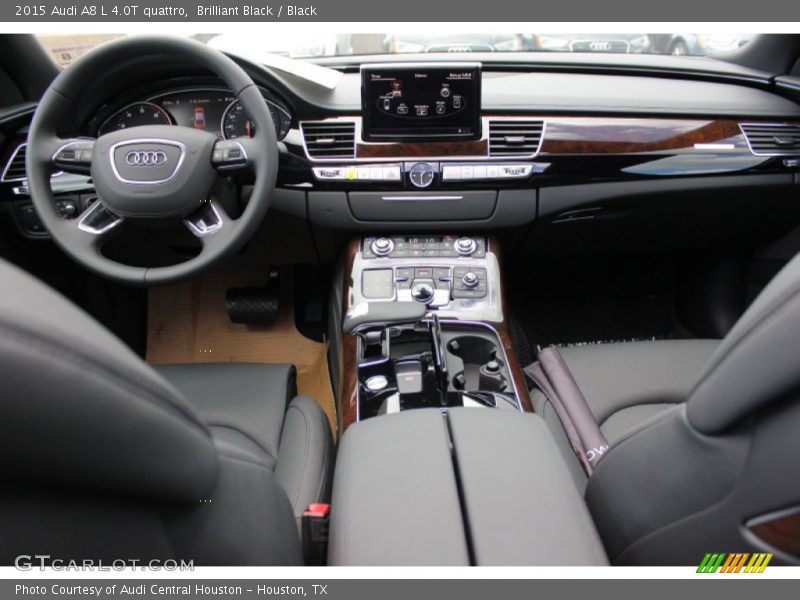 Brilliant Black / Black 2015 Audi A8 L 4.0T quattro