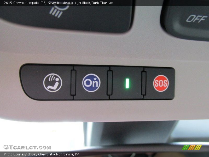 Silver Ice Metallic / Jet Black/Dark Titanium 2015 Chevrolet Impala LTZ