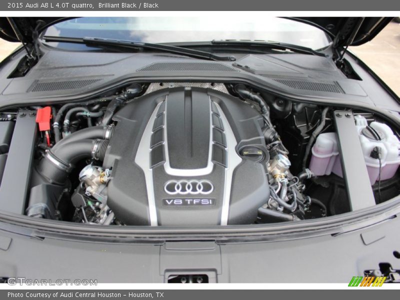 Brilliant Black / Black 2015 Audi A8 L 4.0T quattro