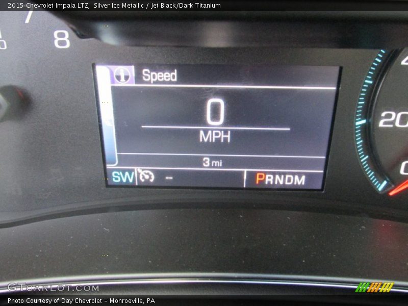 Silver Ice Metallic / Jet Black/Dark Titanium 2015 Chevrolet Impala LTZ