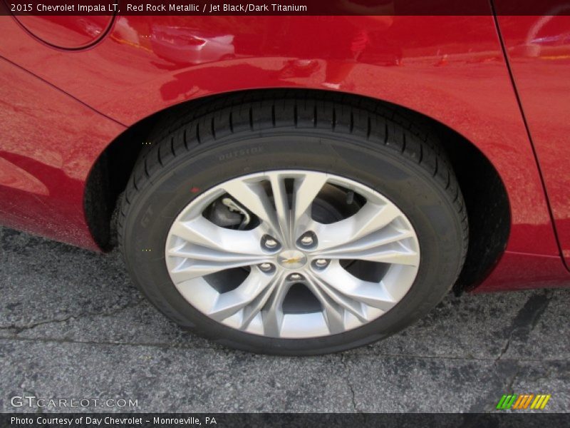 Red Rock Metallic / Jet Black/Dark Titanium 2015 Chevrolet Impala LT