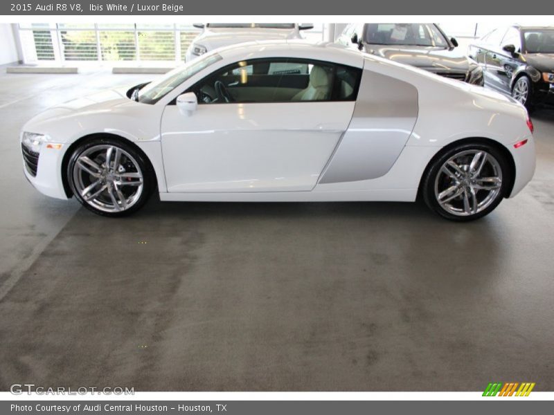  2015 R8 V8 Ibis White