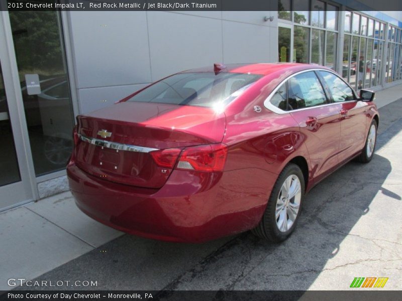 Red Rock Metallic / Jet Black/Dark Titanium 2015 Chevrolet Impala LT