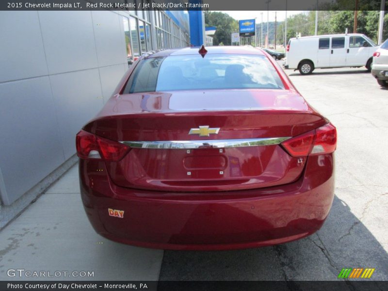 Red Rock Metallic / Jet Black/Dark Titanium 2015 Chevrolet Impala LT