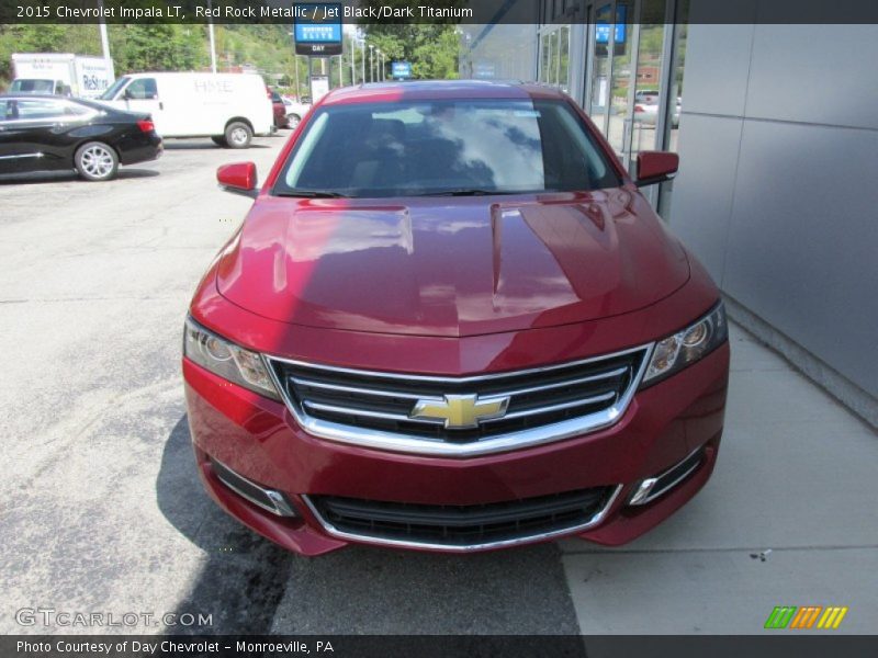 Red Rock Metallic / Jet Black/Dark Titanium 2015 Chevrolet Impala LT