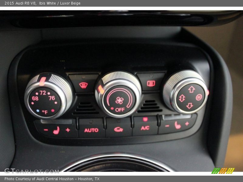 Controls of 2015 R8 V8