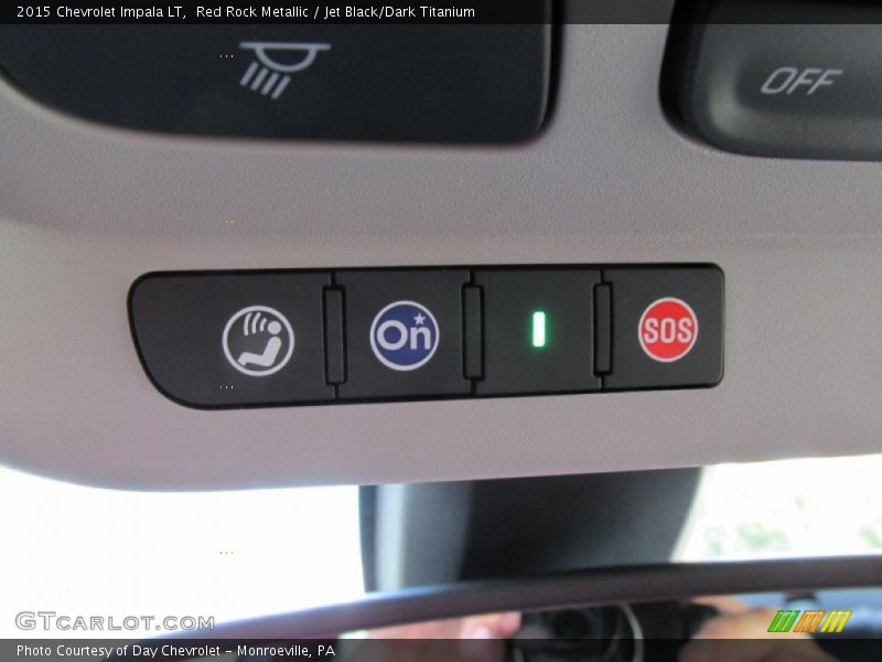 Red Rock Metallic / Jet Black/Dark Titanium 2015 Chevrolet Impala LT