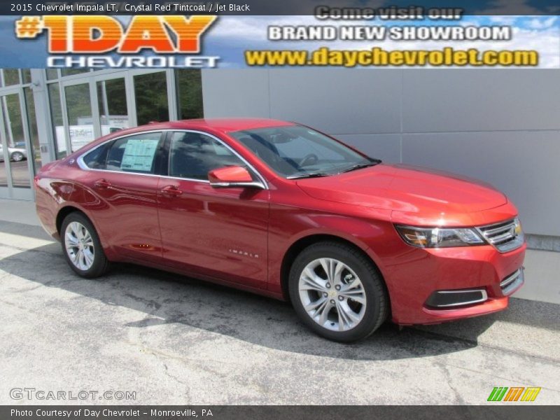 Crystal Red Tintcoat / Jet Black 2015 Chevrolet Impala LT