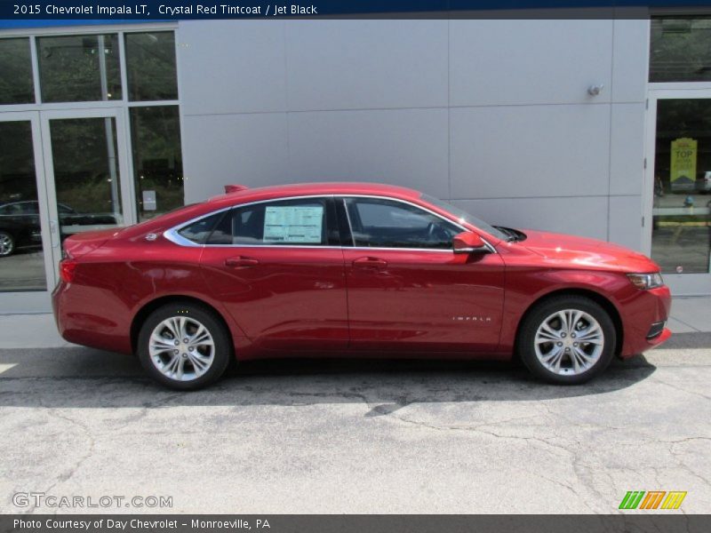 Crystal Red Tintcoat / Jet Black 2015 Chevrolet Impala LT