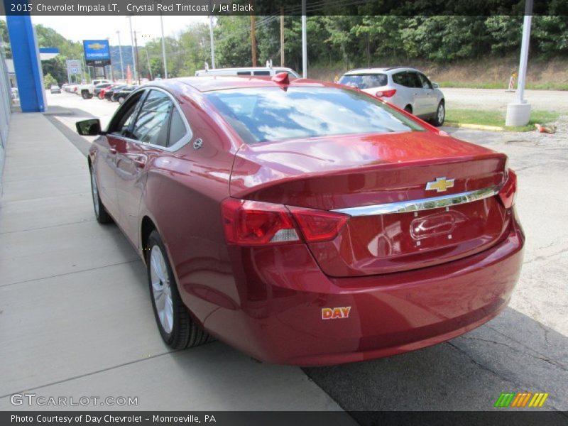 Crystal Red Tintcoat / Jet Black 2015 Chevrolet Impala LT